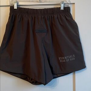 Fear of God Essentials dark gray Shorts